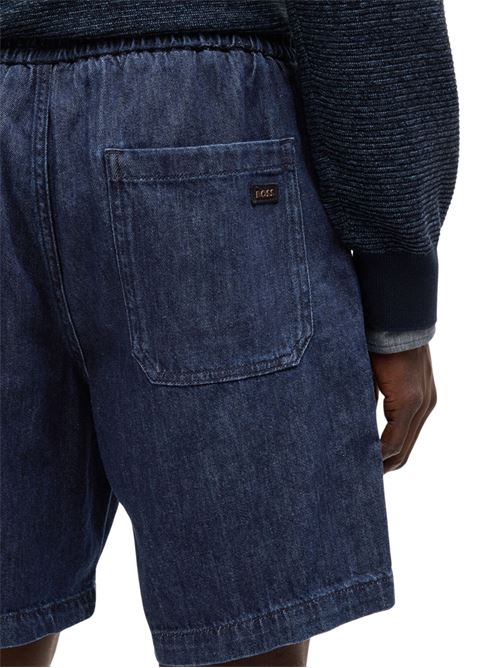 Bermuda uomo in denim Boss Orange | 50537789405
